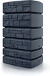 Резервуар для дождевой воды 500 л HDPE антрацитовый 775х583х1300 мм - изображение 1