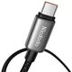 Кабель Mcdodo CA-8750 USB-C to USB-C Cable with TFT Screen Display 240W 1.2m Black - изображение 3