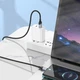 Дата кабель USB 2.0 AM to USB-C 1.0m 3A nylon X102 black HOCO (6942007608770) - изображение 6