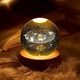 Хрустальный шар-ночник 3D "Солнечная Система" с USB и мягкой подсветкой - изображение 6