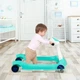 Детские ходунки с игровой панелью Costway, зеленый - изображение 3