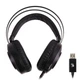 Наушники гарнитура игровая A4Tech Bloody G-521B Black с подсветкой, USB - изображение 3