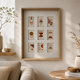 Рамка для фотоколлажа на 9 фотографий 52,6 x 72,6 x 4,5 см - изображение 1
