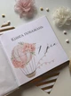 Книга побажань на 1 рік для дівчинки ручної роботи в замші - зображення 2