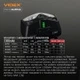 Ліхтар налобний світлодіодний VIDEX VLF-H055D 500Lm 5000K - зображення 2