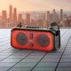 Караоке-колонка HOCO BS54 Party з 2 бездротовими мікрофонами, Bluetooth 5.1, 30 Вт, портативна акустика, FM, USB, TF, AUX, RGB-підсвічування - зображення 2