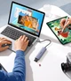Док-станция Ugreen CM511 6-in-1 USB3.0 Type-C - HDMI 4K30Hz/3xUSB-А 3.0/Type-C/PD 100W (UGR-20956A) - изображение 7