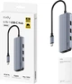 Док-станция Cudy UH606 USB3.0 Type-C - HDMI 4K60Hz/USB-C/1хUSB-A (UH606) - изображение 2