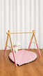 Підлоговий мобіль без іграшок Стійка Baby Gym Дитячий ігровий тренажер Рожевий - зображення 3
