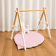 Напольный мобиль без игрушек Стойка Baby Gym Детский игровой тренажер Белый - изображение 7