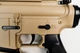 Игрушечный гель-бластер автомат Орбиган HK416D на орбизах с подствольником, бежевый, с прицелом, для детей, с очками и 2500 орбизов - изображение 9