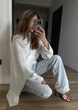 Блуза зі шлейфом розмір Oversize HDSYR_1299 - зображення 4
