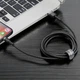 Кабель Baseus Cafule Cable USB For Lightning 1.5A 2m Gray+Black - зображення 12