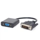 Адаптер Cablexpert DVI - VGA (M/F), 0.2 м, Black пакет (A-DVID-VGAF-01) - изображение 2