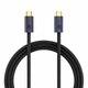 Кабель живлення Type-C на Type-C PD 3.1 140W 150 см 77614 - изображение 2