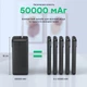 Повербанк 50000mAh Choetech B732 Black 22.5W QC3.0 PD3.0 (43-00118) - изображение 5