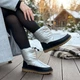 Сапоги дутики женские No Brand С430 зимние серебристые 41 25.5 см - изображение 3