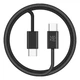 Кабель MAKE Type-C to Type-C PD 65W 1м Nylon Black - изображение 1