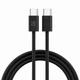Кабель MAKE Type-C to Type-C PD 65W 1м Nylon Black - изображение 3