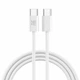Кабель MAKE Type-C to Type-C PD 65W 1м Nylon White - изображение 3