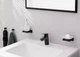 HANSGROHE Logis Смеситель для раковины, черный матовый (71070670) - изображение 2