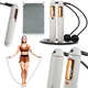Skakanka bezprzewodowa z licznikiem Gymtek Smart Motion Bluetooth G-42761 Szara (5905884427613) - obraz 9