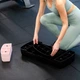 Степ платформа для аеробіки Gymtek Q-66404 2 рівні Рожево-чорна (5907766664048) - зображення 7