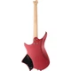 Безголова електрогітара HILS HNS1R S/RR (Satin Ruby Red) - зображення 2