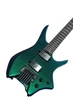 Безголова електрогітара HILS HN6 G/CG (Gloss Cosmic Green Chameleon) - изображение 3