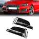 Решетка переднего бампера Audi A5 F5/B9 2016-2019 стиль RS5 черный матовый + хром - изображение 7