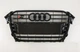 Решетка радиатора Audi A4 / S4 B8.5 2012-2016 стиль S4 черный глянец - изображение 1