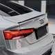 Спойлер багажника Audi A5 B9 2016-2023 Coupe / Sportback сабля S-стиль черный глянец - изображение 2