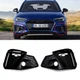 Решетка противотуманки переднего бампера Audi A4 S4 B9 2020-2024 Black - изображение 4