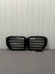 Ноздри решетки радиатора переднего бампера BMW XX5 G05 2023-2025 LCI стиль X5M рестайлинг черный глянец - изображение 6