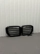 Ноздри решетки радиатора переднего бампера BMW XX5 G05 2023-2025 LCI стиль X5M рестайлинг черный глянец - изображение 7