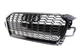 Решетка радиатора Audi A4 B9 2020-2024 стиль RS4 черный глянец - изображение 4