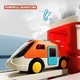 Детская железная дорога на батарейках Магнитное соединение вагонов Urban Rail 35 элементов - изображение 5