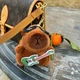 Брелок для ключей Капибара Гитарист с гитарой и в очках подвеска на сумку рюкзак зеркало автомобиля ключи плюшевая мягкая игрушка Коричневая 99_24_0_6S - изображение 14