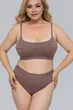Бавовняний комплект білизни бралет та стрінги TOTALFIT SET7U-KHLP166 3XL - изображение 4