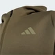 Толстовка Z.N.E. FULL ZIP adidas KC9683 (152) зеленый (4069995654861) - изображение 3