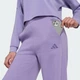 Детские брюки FUTURE ICONS 3-STRIPES BARREL adidas KQ6163 (140) фиолетовый (4069996621824) - изображение 4