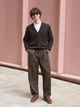 Кардиган мужской Uniqlo 758102997 M Коричневый (1160088288) - изображение 11