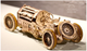 3D пазл механический деревянный спорткар 348 деталей для сборки UGEARS MC-4733 - изображение 3