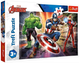 Пазли У світі Месників Marvel 24 шт. для дітей 60х40 см картон Trefl MC-5639 - зображення 1