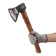Сокира 1000 г, карбонізована ручка, 48-57 HRC STORM INTERTOOL (HT-0269) - изображение 5