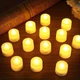 Безполум'яна свічка LED на батарейках 1 шт. Жовте світло - зображення 6