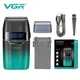 Мужская электробритва VGR V-308 VG Green/Black с аккумуляторным питанием и цифровым дисплеем 10629 - изображение 2