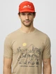 Футболка FJALLRAVEN Hoja Lugnt Wool T-Shirt M Fossil M - изображение 6
