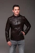 Коричневая мужская куртка из эко-кожи R.A. Regular Fit 2508-56 - изображение 6