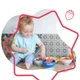 Набор 5 тарелок глубоких + 3 ложки Badabulle (B005107) - изображение 4
